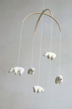 Baby Crib Mobile - Polar Bears