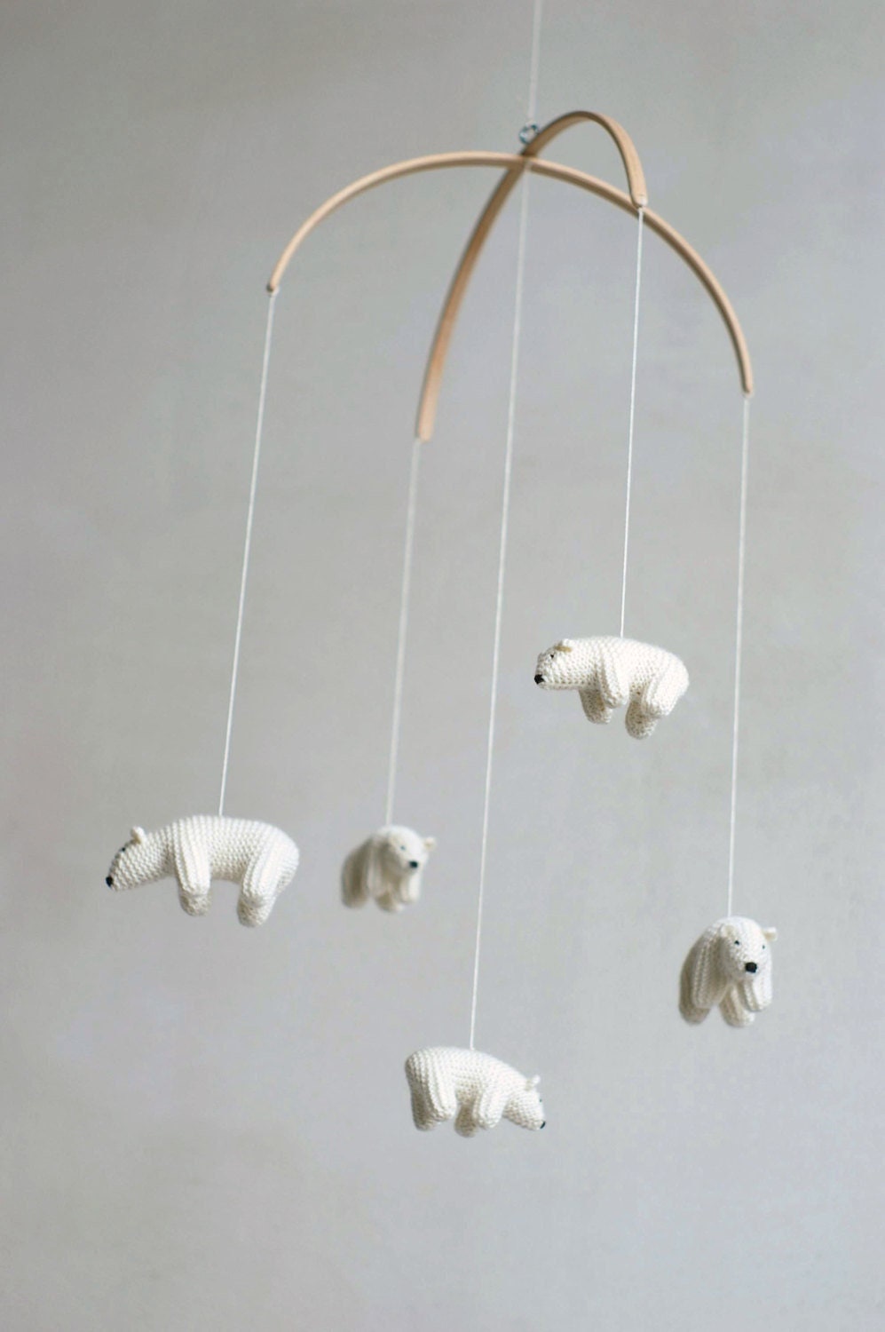 Baby Crib Mobile - Polar Bears