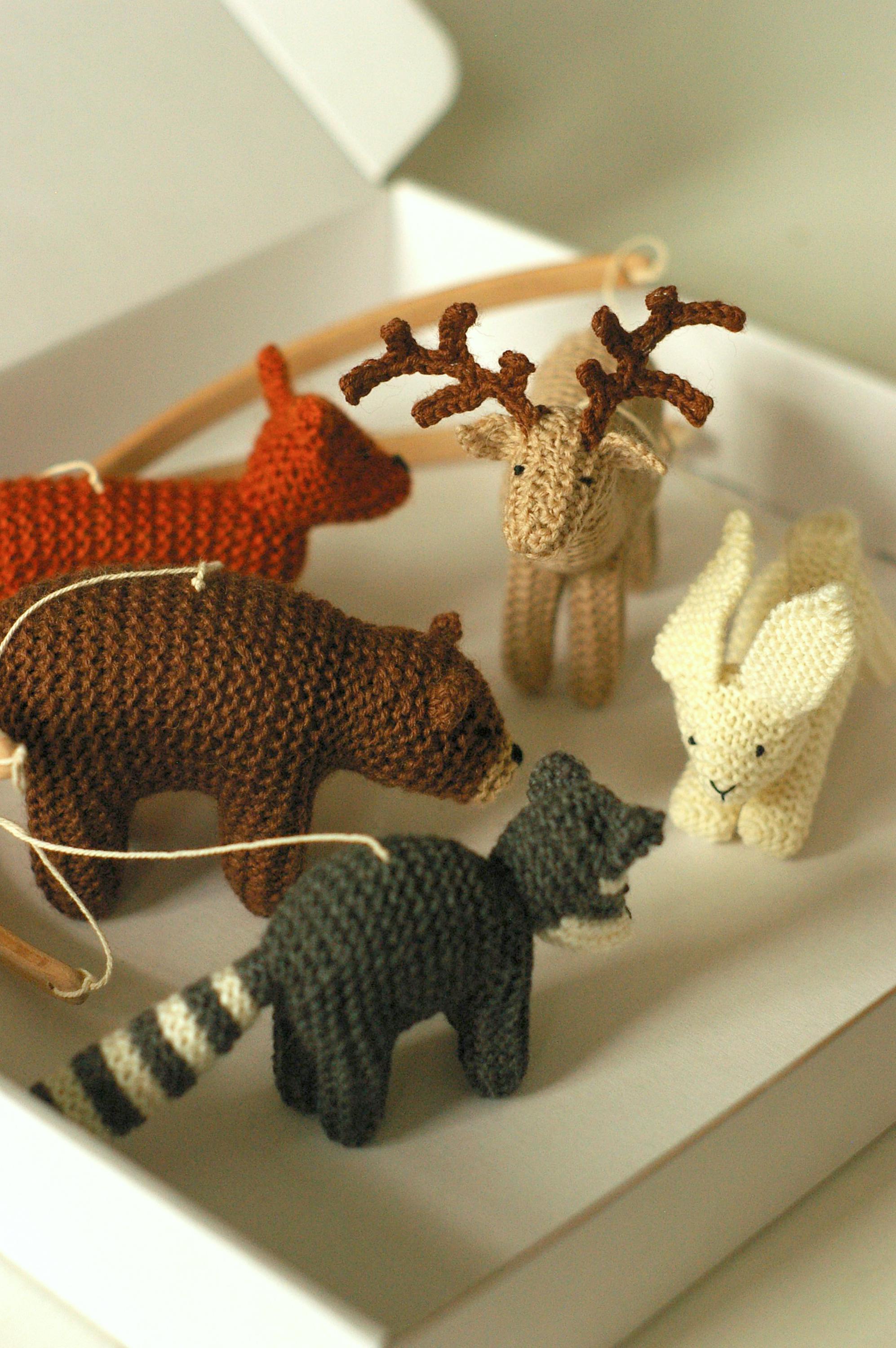 Woodland Animals Baby Mobile