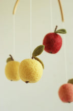 Felt Apple Baby Mobile – Garden & Autumn Nursery Mobile