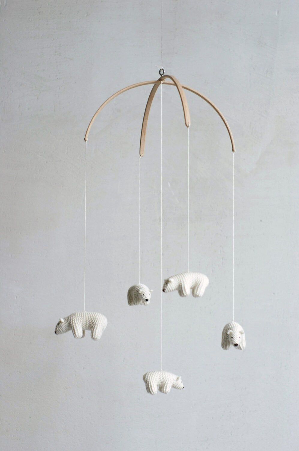 Baby Crib Mobile - Polar Bears