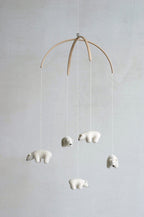 Baby Crib Mobile - Polar Bears