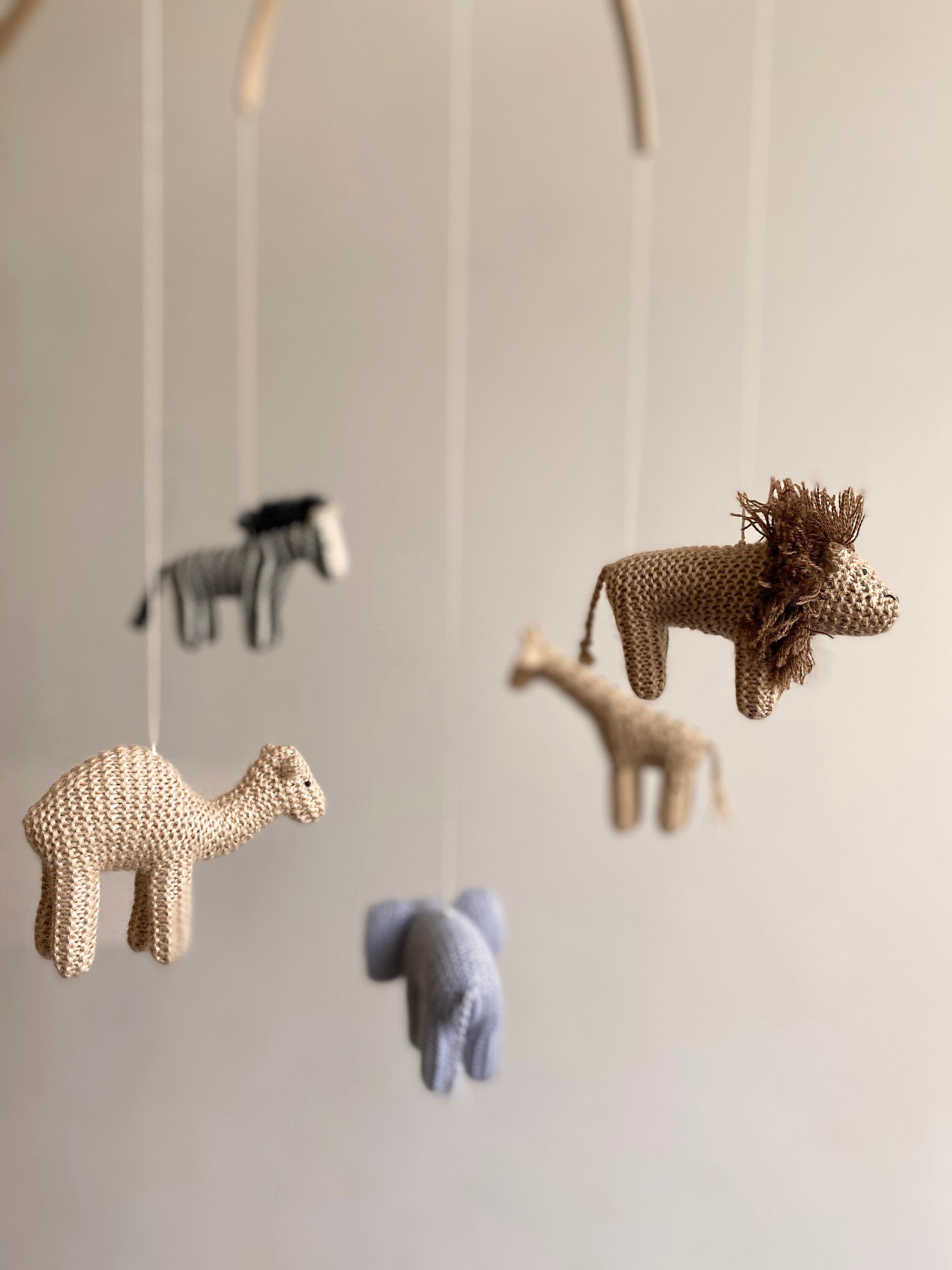 Baby Crib Mobile - Jungle Animals - Safari Animals