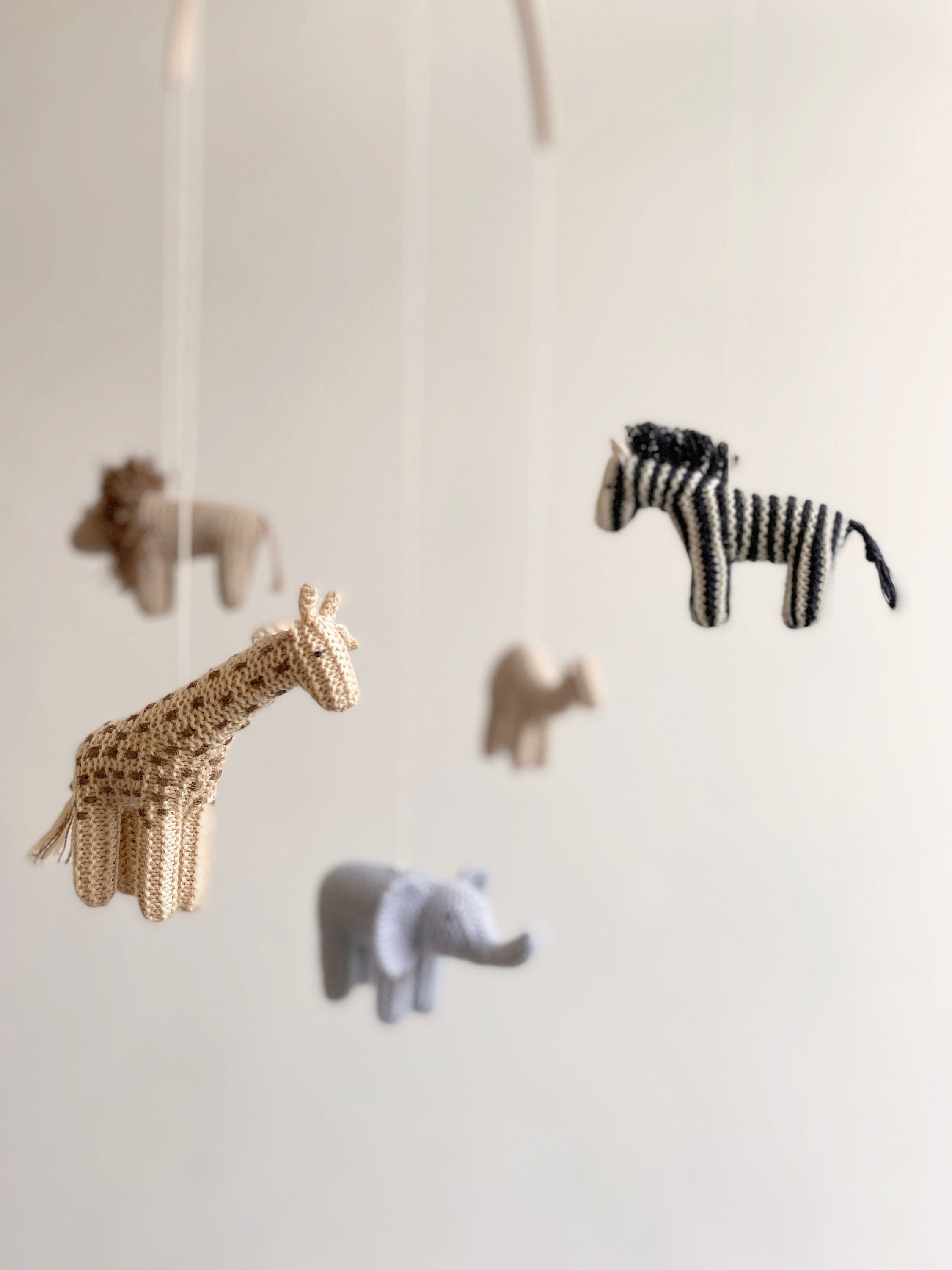 Baby Crib Mobile - Jungle Animals - Safari Animals