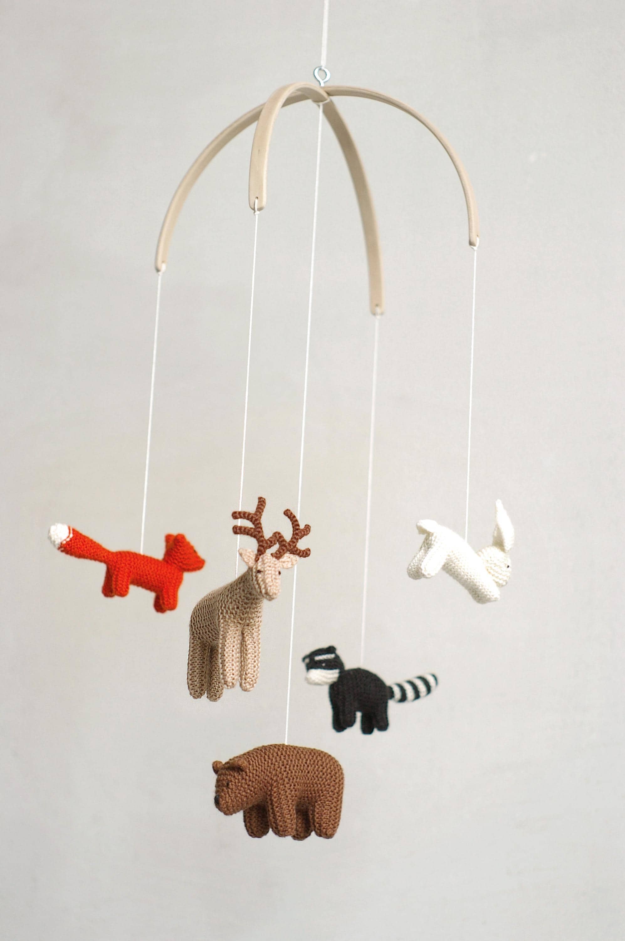 Woodland Animals Baby Mobile