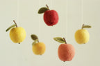 Felt Apple Baby Mobile – Garden & Autumn Nursery Mobile