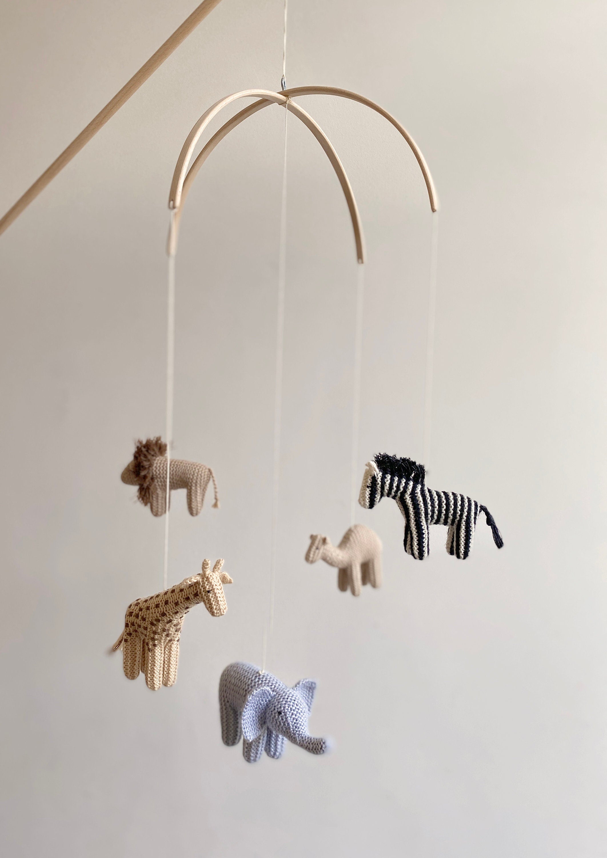 Baby Crib Mobile - Jungle Animals - Safari Animals
