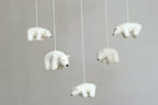 Baby Crib Mobile - Polar Bears