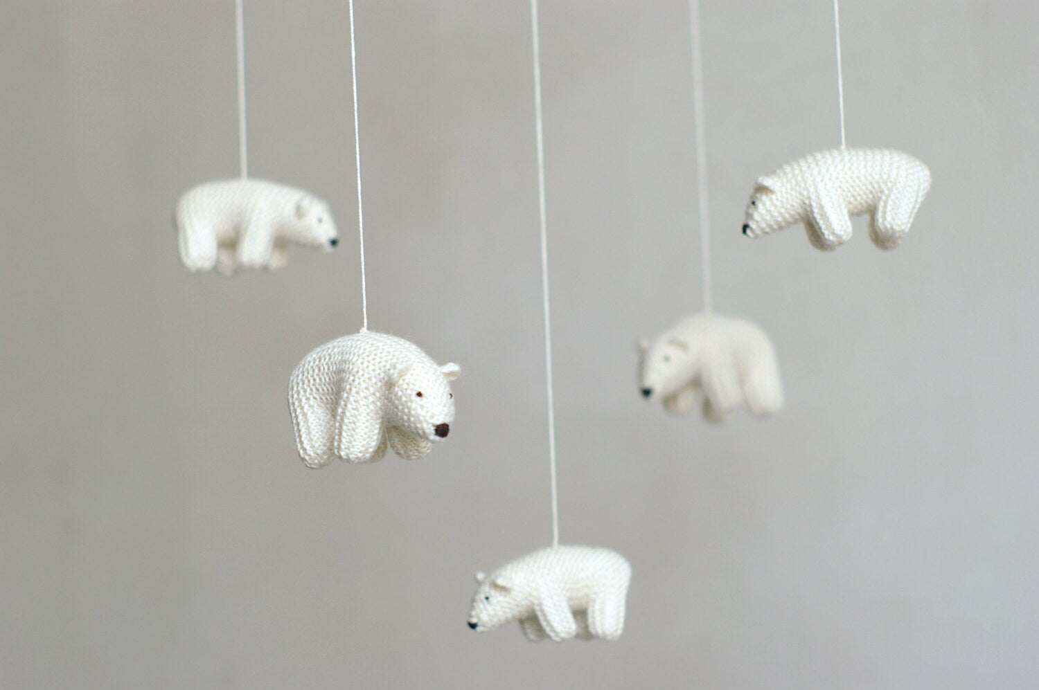 Baby Crib Mobile - Polar Bears